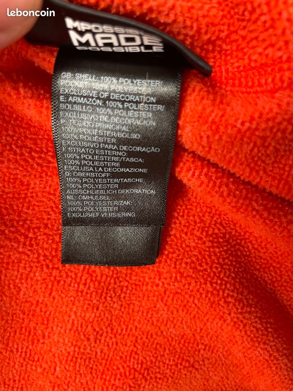 Veste Polaire Gymboree Fille – MOD ABOUT ORANGE – Taille 4 – Bleue – Neuve