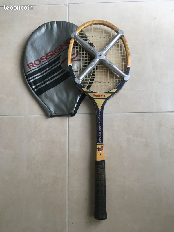 Raquette De Tennis Vintage HEAD LC En Fibre De Verre, Fabriquée Aux USA, Taille De Grip 4 1/2 Pouces