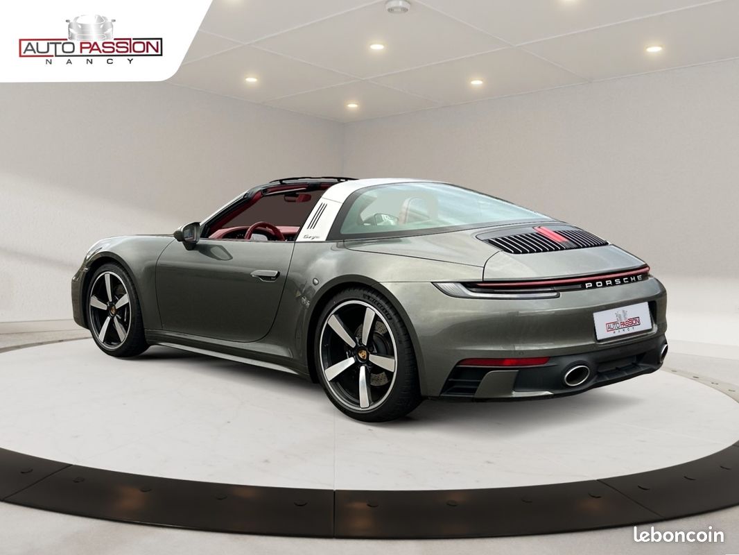 Porsche 911 992 Targa 4S 3.0 450cv PDK8 Sport Design Chrono Bose Cam 360° PSE PASM MATRIX MALUS INCLUS Carplay PPF LIVRAISON POSSIBLE (image 5)