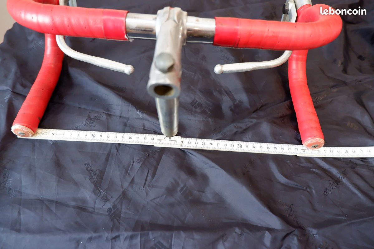 GUIDON ET POTENCE aluminium pour vélo porteur ancien vintage EUR 40,00 - FR