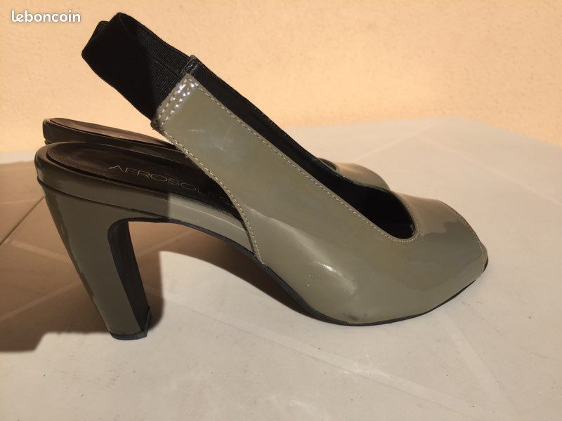 Escarpins gris vernis femme taille 37 Aerosoles Chaussures