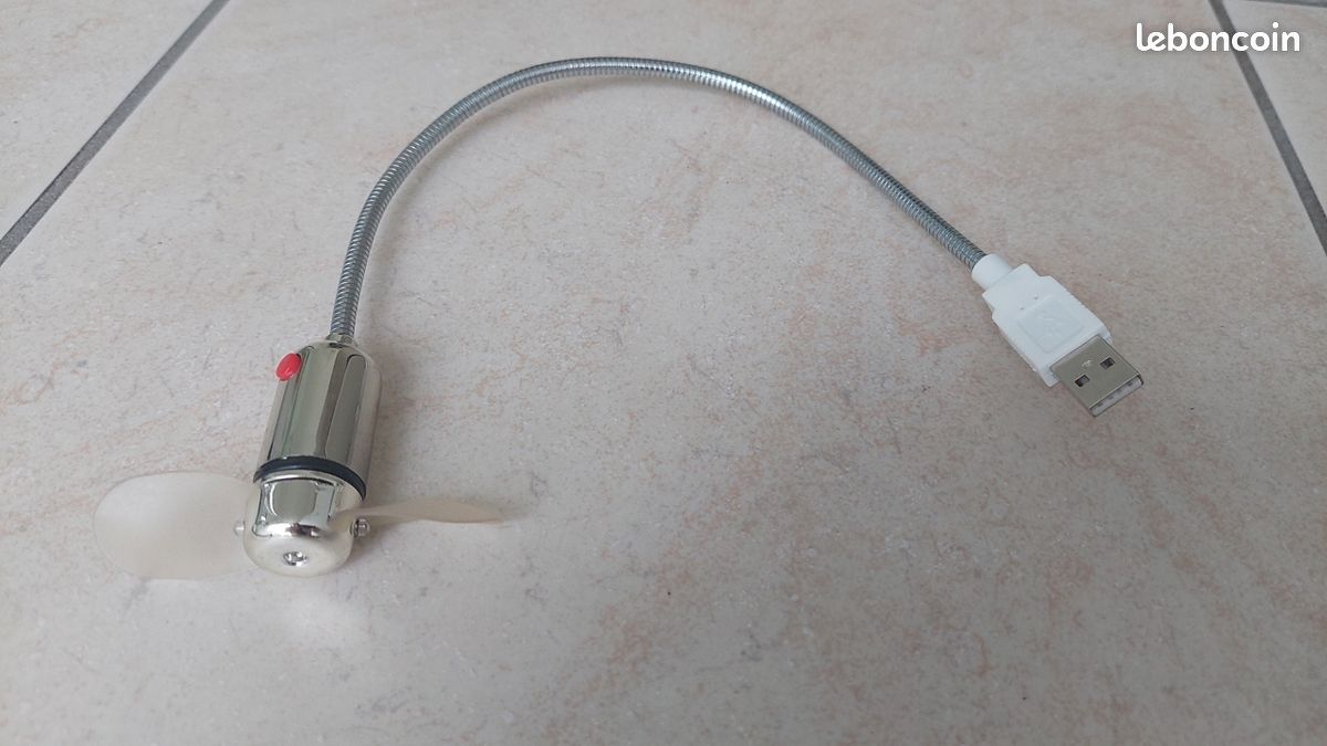 Petit ventilateur usb led (image 2)