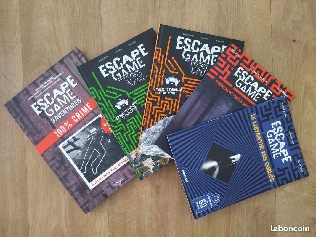 Lot Livre/Jeu "Escape Game" (image 1)