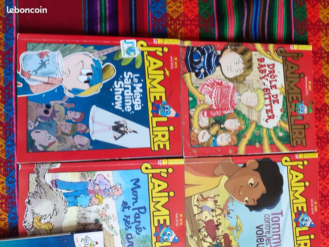 Livres lot de 8 J'Aime lire et livre La petite poule qui voulait voir la mer (image 2)