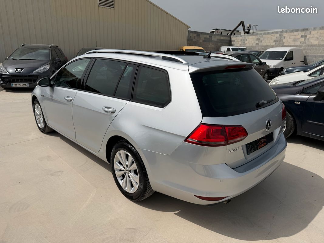 VOLKSWAGEN Golf VII SW 1.6 TDI 16V Blue Motion DSG7 105 cv Garantie 6 Mois (image 4)