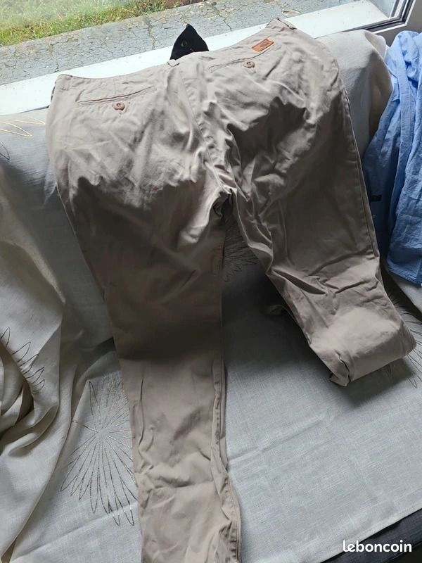 Pantalon beige carharrt (image 4)