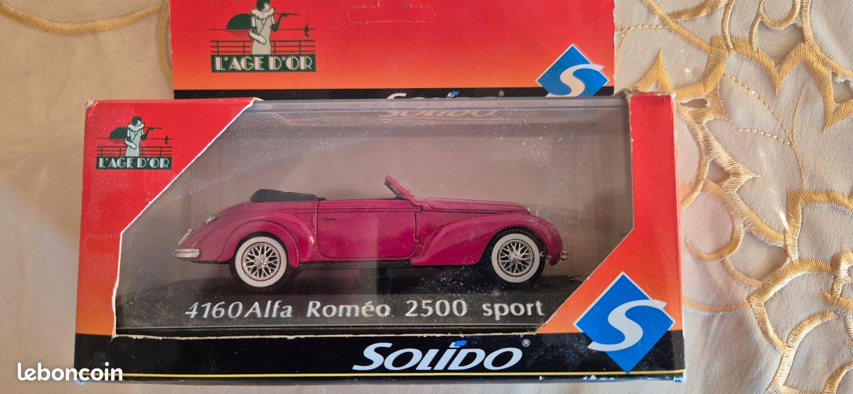 Autohobby Italie - Alfa Romeo 6C 2500 N°137 - Kit Monté 1/43 White Metal - 24h Du Mans