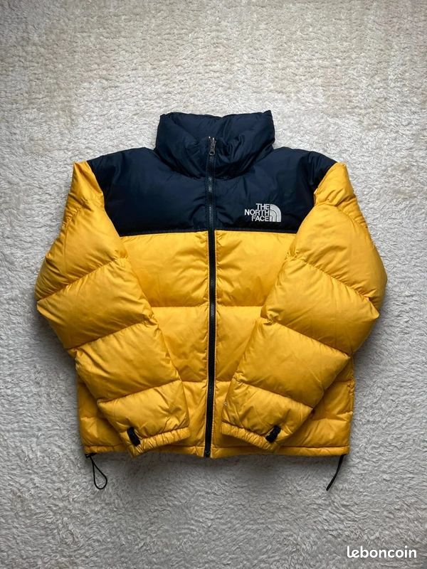 Doudoune The North Face 700 1996 Retro Nuptse jaune Taille M homme