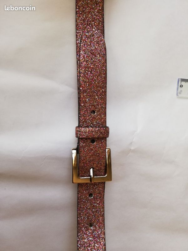 Ceinture Caroll - taille 90cm/95cm - Rose pâle brillante (image 2)