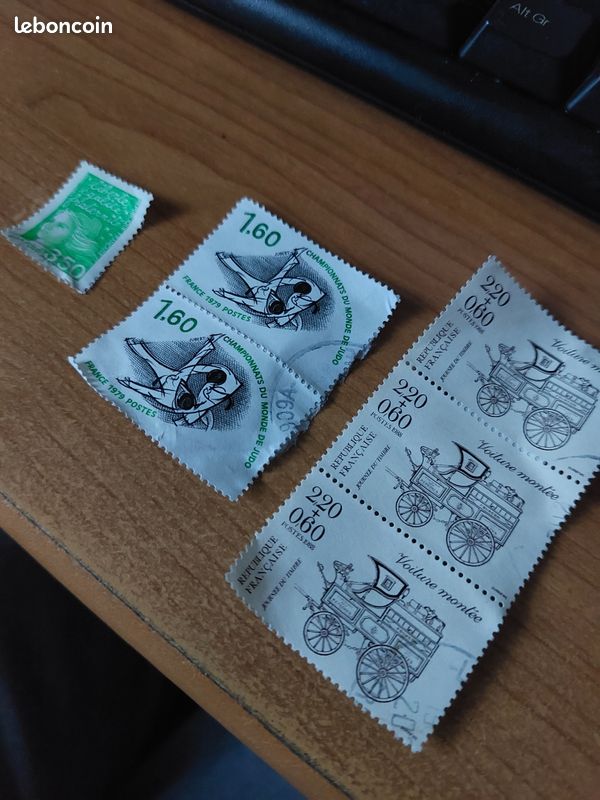 Lot de timbres français (image 1)
