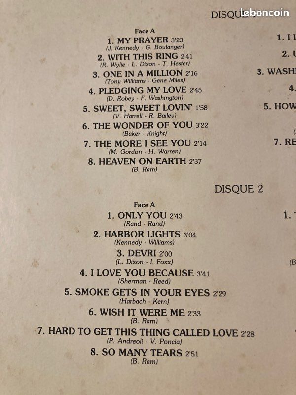 Coffret 2 Vinyls The Platters (image 3)