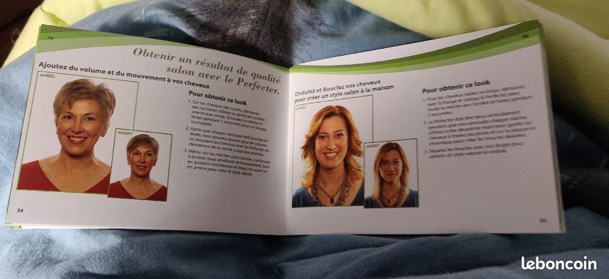 Coffret Fer à boucler (fer + brosse + 3 pinces) (image 5)