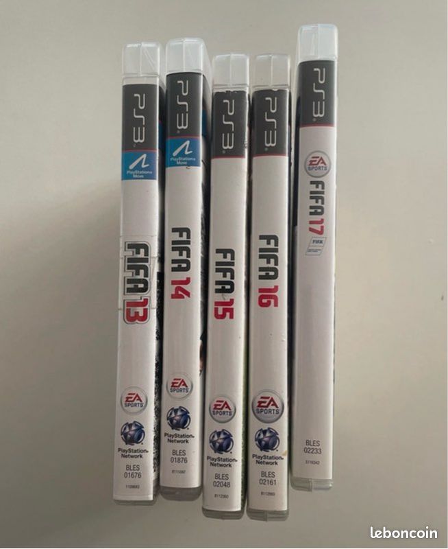 Lot de jeux FIFA 13, 14, 15, 16 17 , PlayStation 3 (image 3)