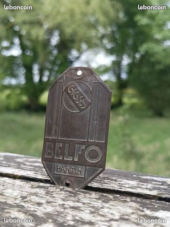 Ancienne Plaque émaillée De Vélo Cycles ENOMIS – Cyclisme Vintage
