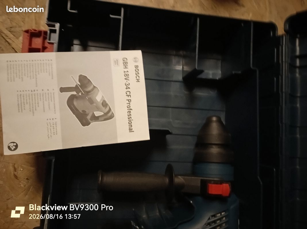 Bosch GBH 34 CF 18v neuf (image 4)