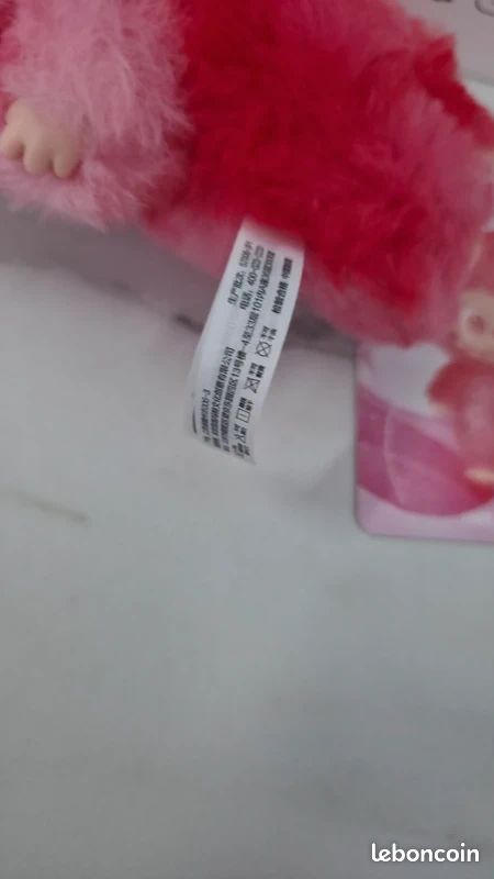 Labubu big into energy authentique Pop Mart peluche porte-clés rouge Love the monsters neuf (image 16)