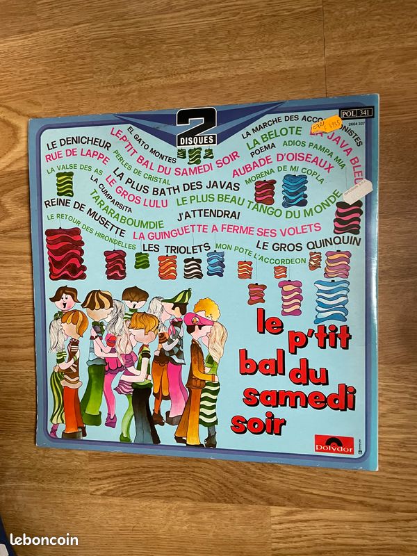 Vinyle le p'tit bal du samedi soir polydor France (image 2)