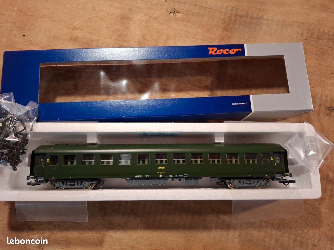 Rame De 4 Voitures NSB Roco HO – Réfs 44263, 44264, 44265, 44266, Neuves