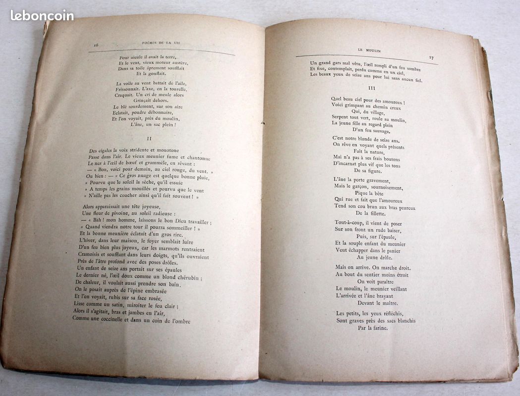 Edition originale dedicace envoi d'auteur joseph pain les poemes de la vie 1891 dumont libraire (image 3)