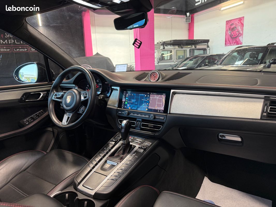 Porsche macan turbo 3.0 440ch pdk suivi porsche toit ouvrant cam 360 bose garantie 12mois fr malus payé (image 16)