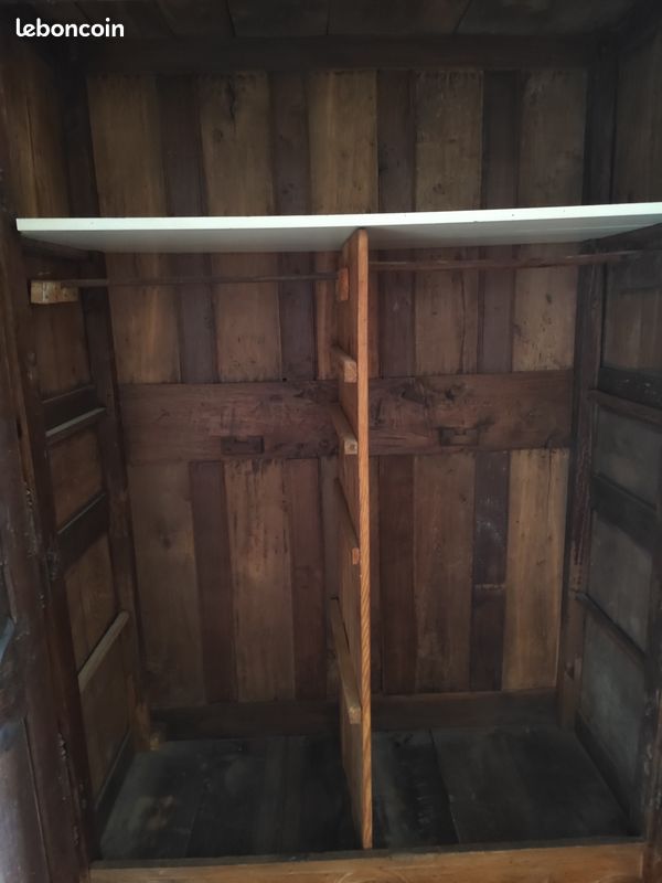 Armoire ancienne bois massif (image 10)