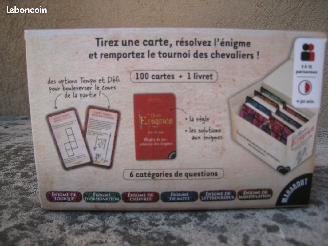 Jeu de société "La boîte à énigmes" (image 6)