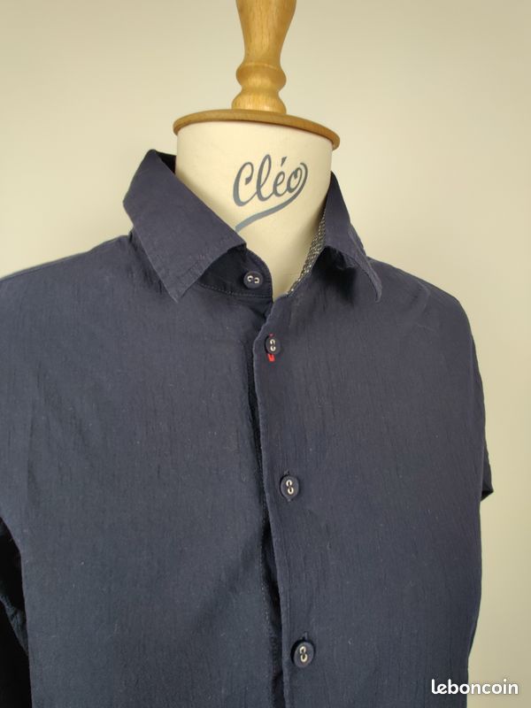 Chemise bleu marine - Uniqlo x Ines de la Fressange - L (image 2)
