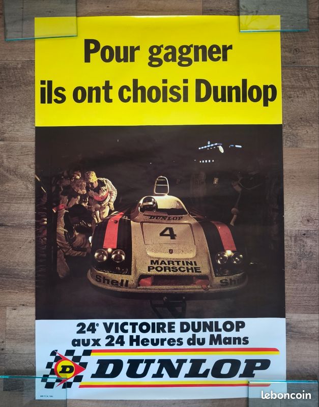 Affiche Originale – 24 Heures Du Mans 1976 – Occasion – Années 70