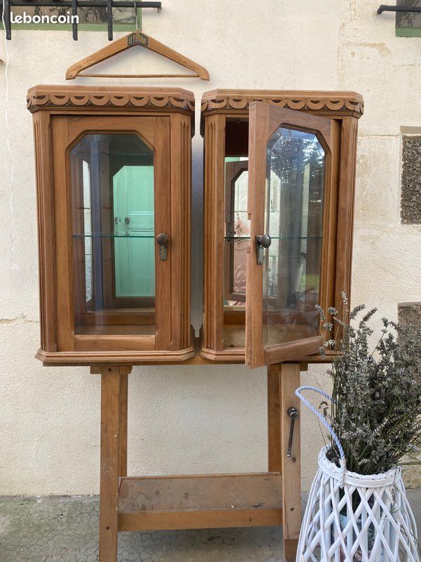 🌱 Paire de vitrines à poser vintage 🌱 (image 10)
