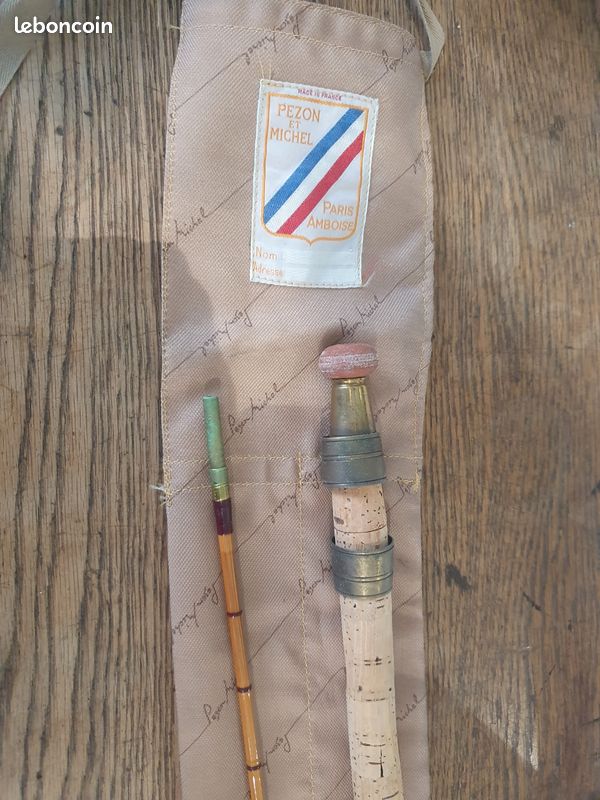 Canne à pêche de collection Pezon et Michel Luxor Élite - Sport & Plein air