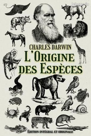L'origine des espèces de Charles Darwin - Livres