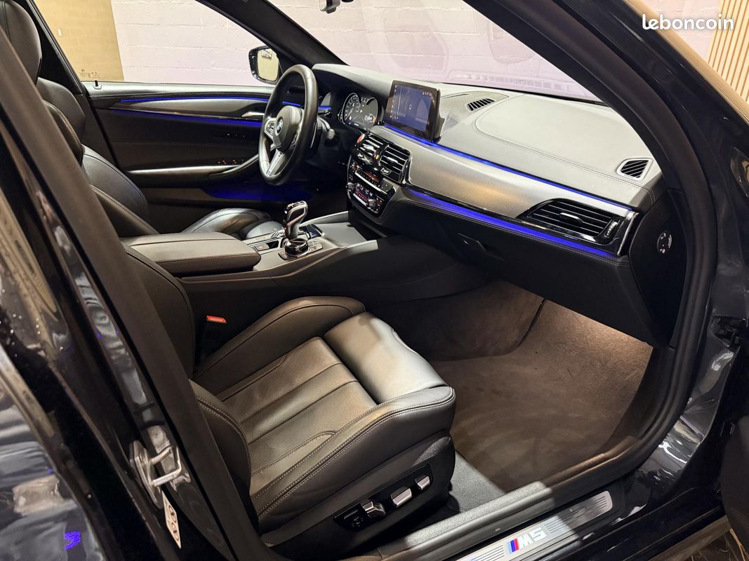 Bmw serie 5 m5 4.4 600 bva berline g30 f90 toit ouvrant fr pas de malus (image 10)