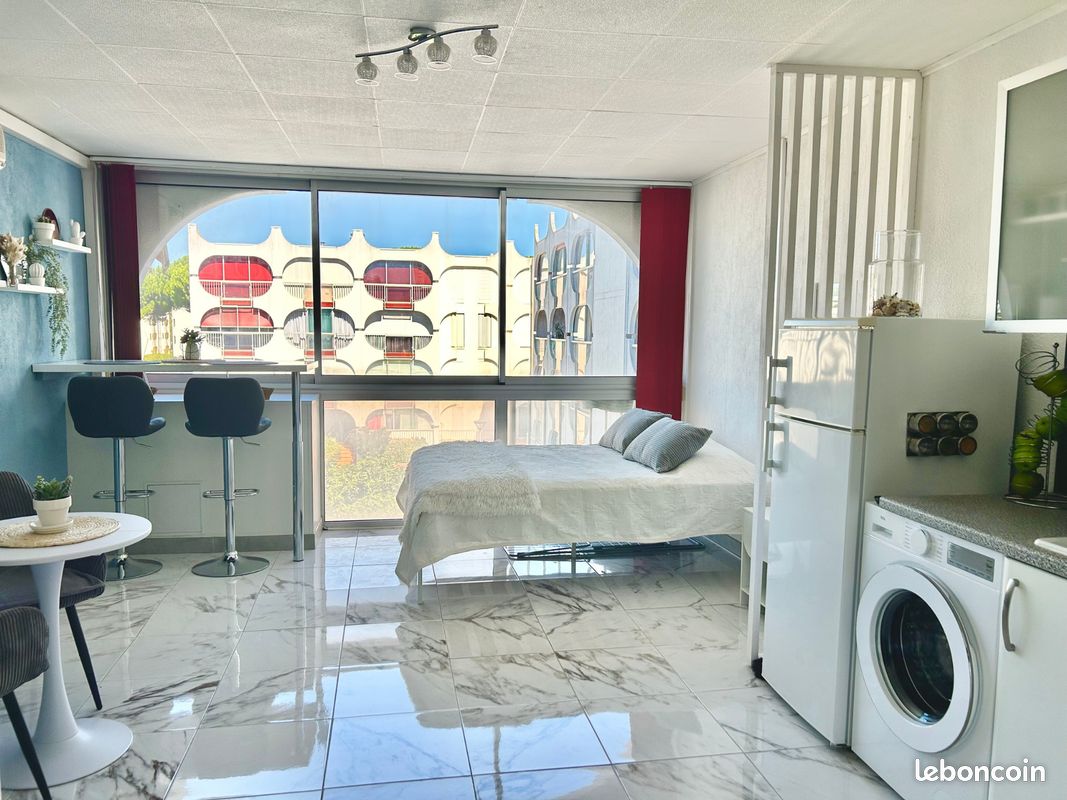 Appartement 1 pièce 23 m² · à La Grande-Motte · 23,4 m² · 640 €/mois