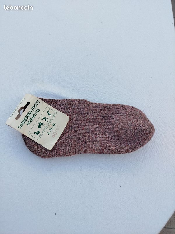 Chaussons de bottes taille 40/ 39 et 37/39 (image 1)