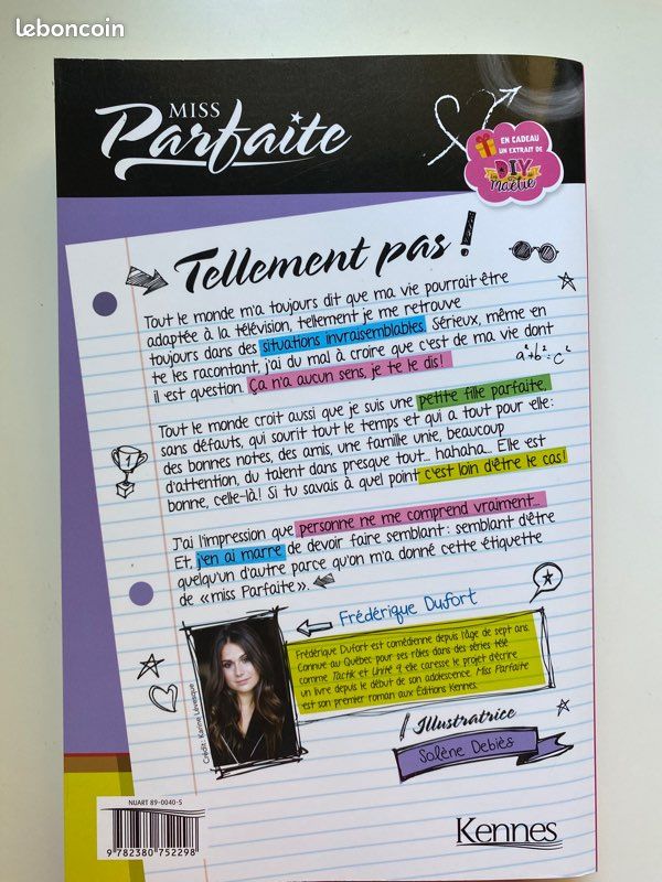 Tome 1 du livre "Miss parfaite" (image 2)