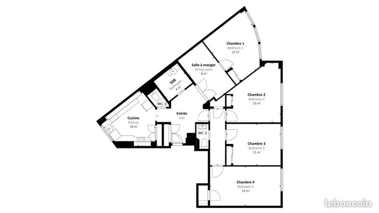Appartement a louer paris-16e-arrondissement - 1 pièce(s) - 15 m2 - Surfyn