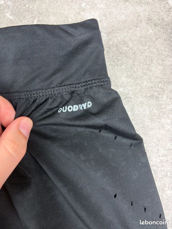 Champion short de sport avec poches noir duodry + homme taille XL running training #U2403 (image 7)