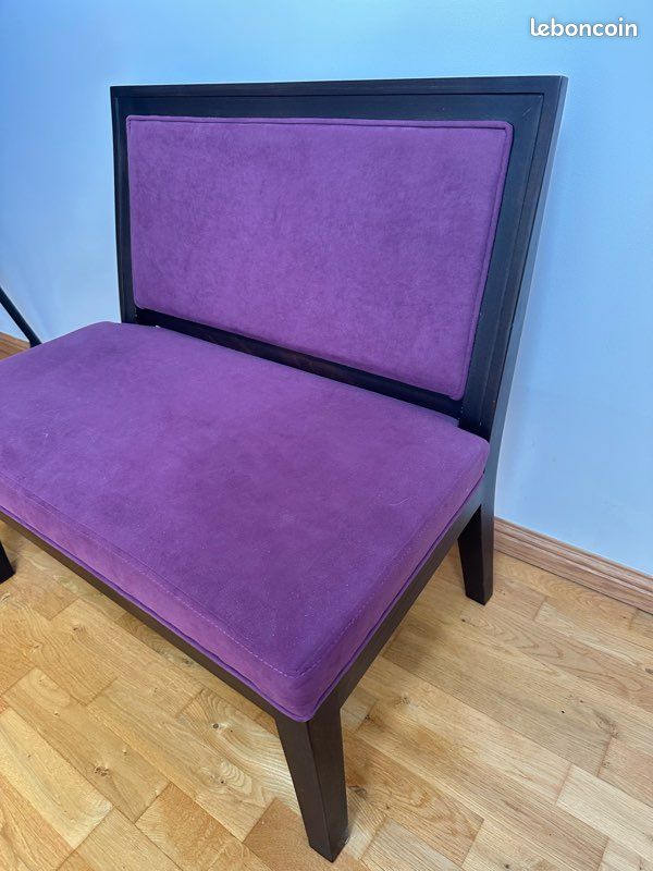Canapé violet (image 3)