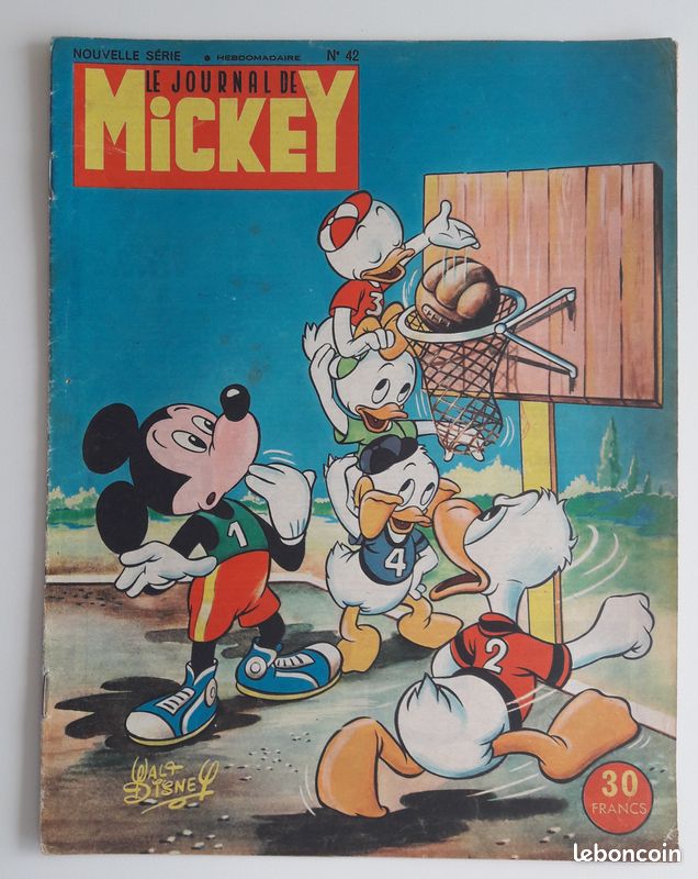 Journal de Mickey n° 42 de 1953 (image 1)