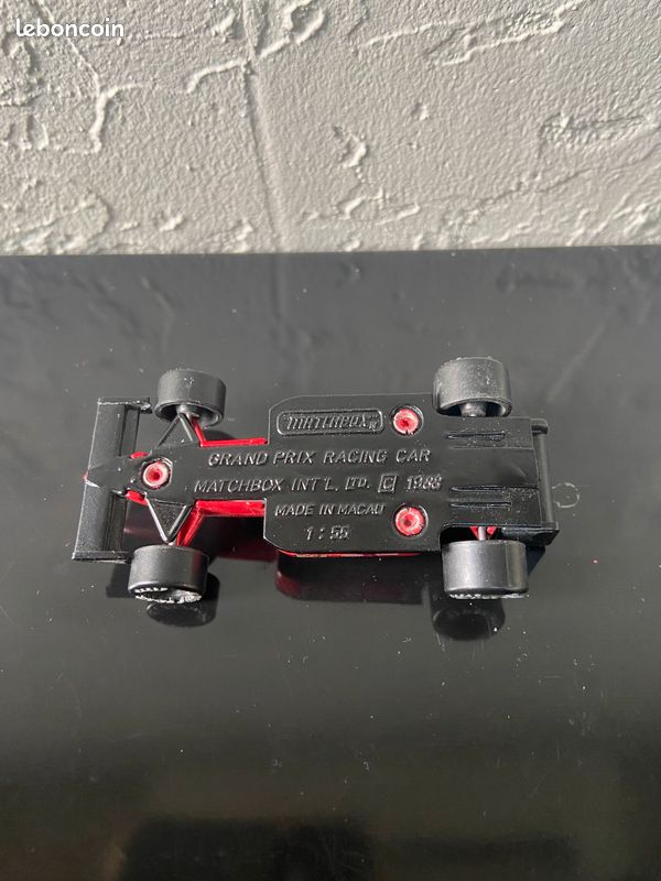 VINTAGE 1988 Matchbox Grand Prix Voiture de Course Racing Car