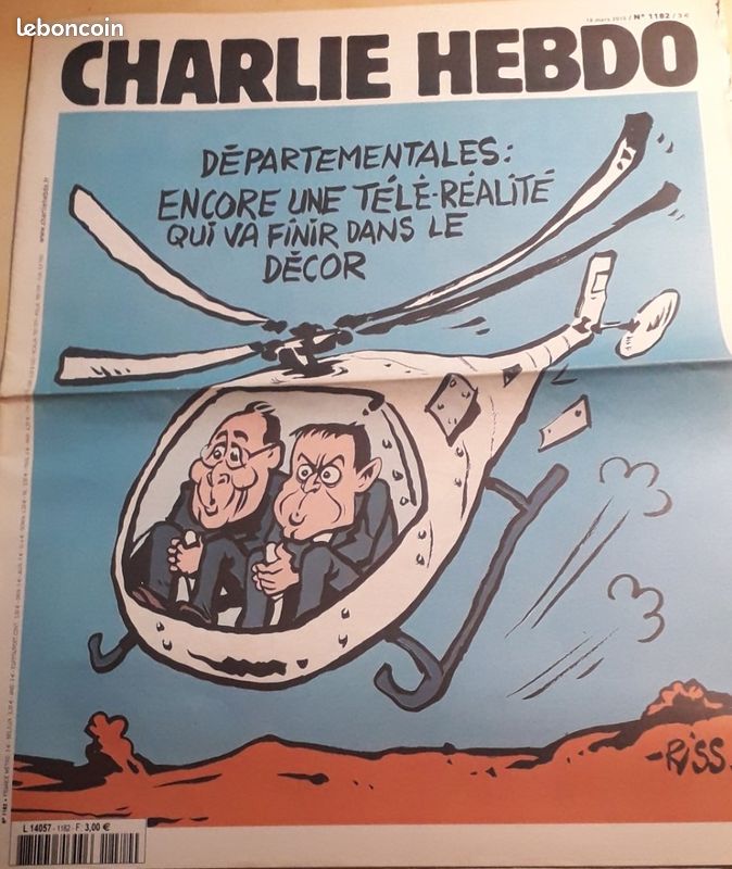 Charlie Hebdo n°1182 (18/03/2015) - La Loi Claeys-Leonetti (image 1)