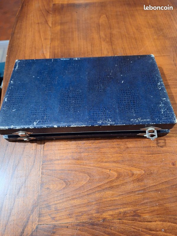 Coffret de 4 couverts en métal argenté (image 6)