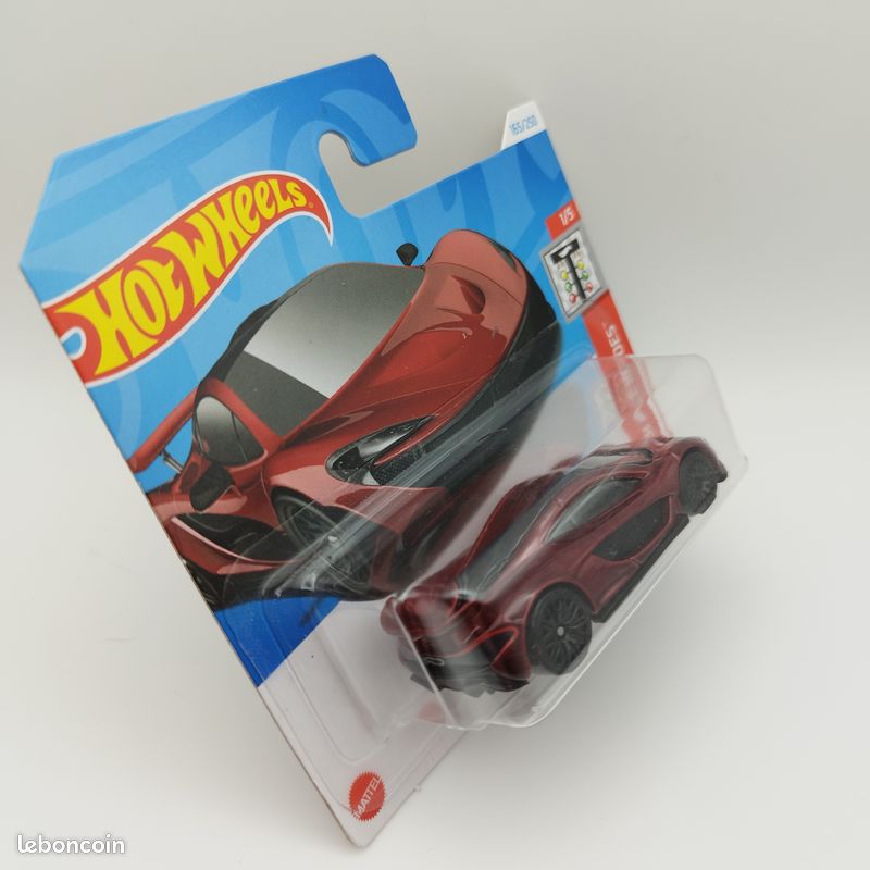 Hotwheels McLaren P1 - Mainline 2024 #165/250 - Quarter Mile Heroes #1/5 - Neuf (image 5)