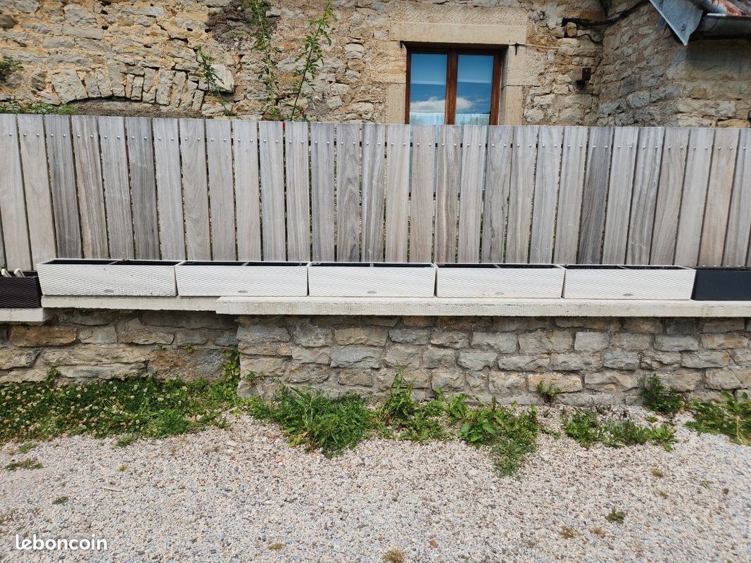Jardinière lechuza 80 cm avec réserve (image 2)