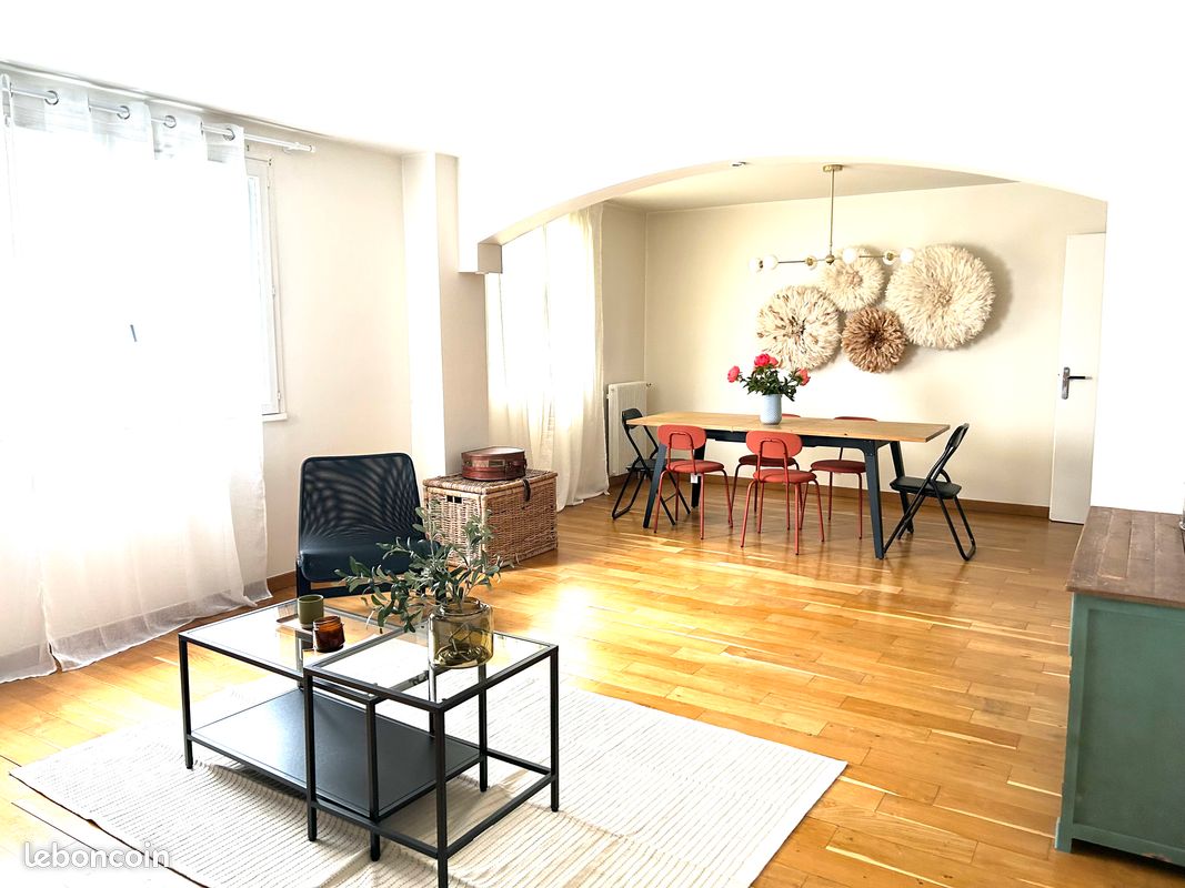 Grand T4 meublé lumineux – 76 m² – Saint-Ouen / Paris à quelques minutes (image 3)