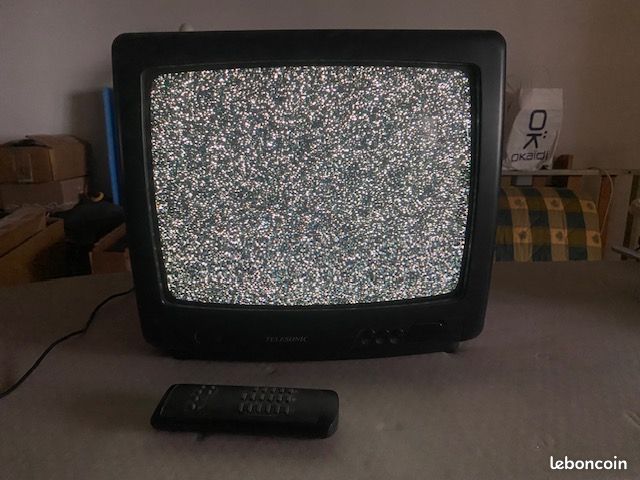 📺 Téléviseur couleur cathodique TELESONIC avec télécommande 👀 DISPONIBLE de suite (image 4)