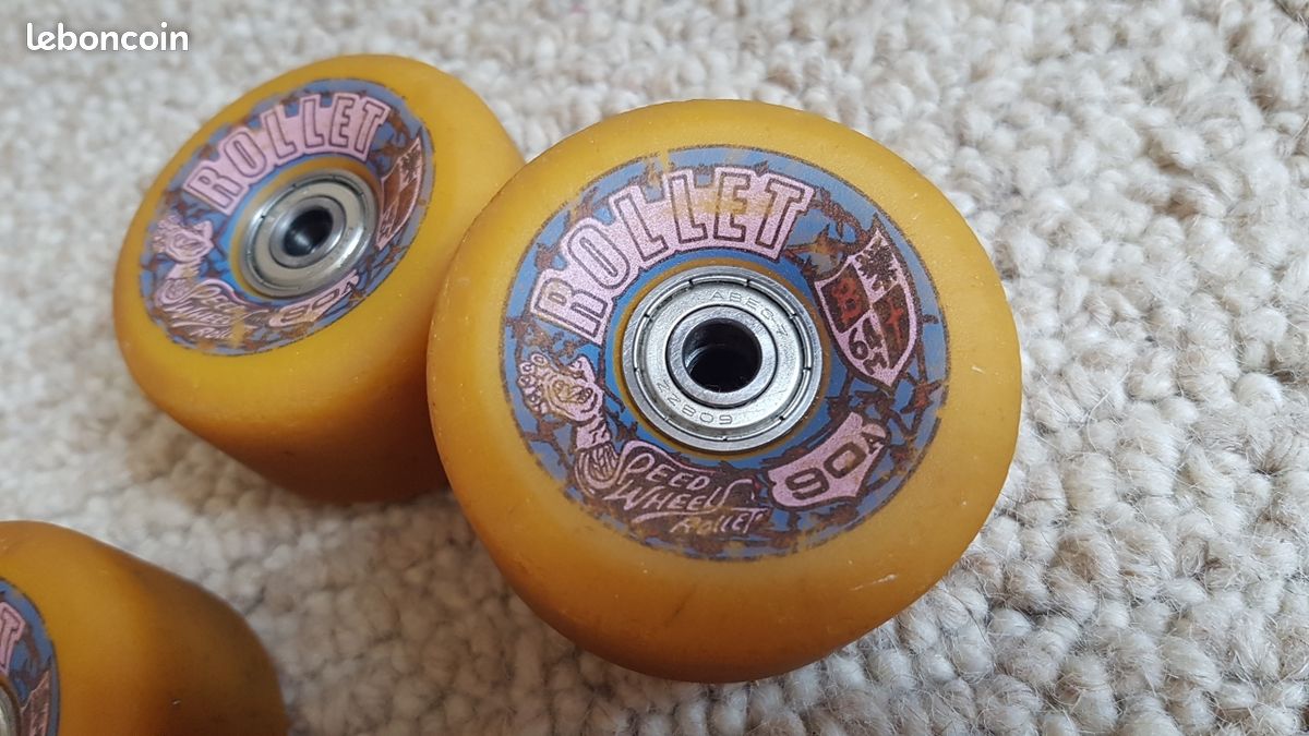 Set De Roues - Set De 4 Roues En Polyuréthane élastique - Avec Double Roulement A Billes %c3%98 De La Roue 80 A 200 Mm Capacite De Charge Set 390 A 1050 Kg  95291setepuk 22790