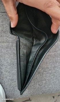 💳 PAIEMENT X4 : Portefeuille Lacoste en cuir noir - Très bon Etat (image 7)