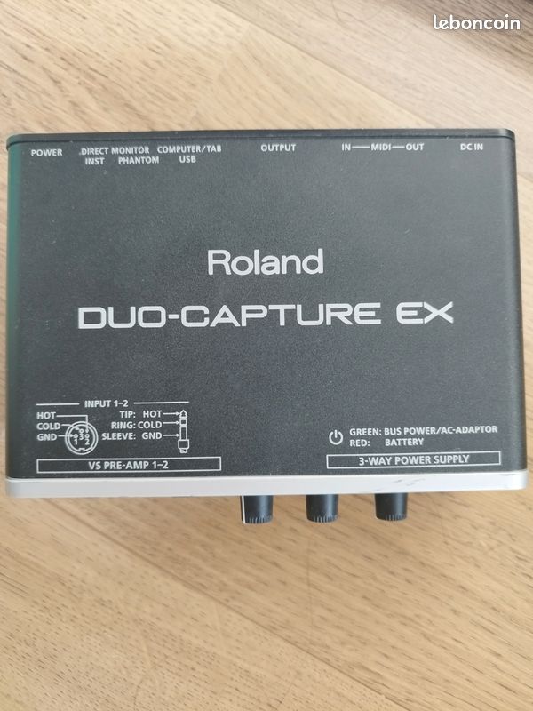 Carte Son Duo Capture EX Photo, audio vidéo