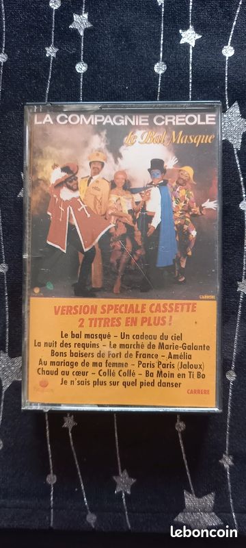Cassette Audio La compagnie Créole (image 1)